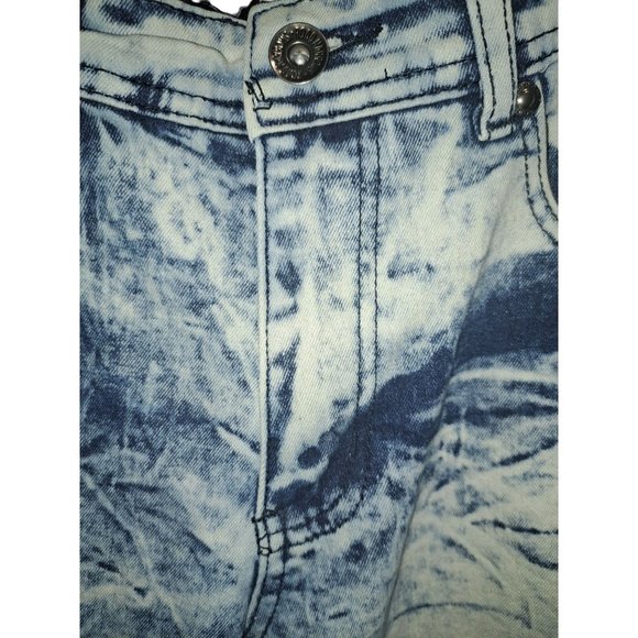 Road Narrows Size 16 Stone Wash Distressed Jeans - Picture 2 of 4